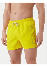 EA7 Emporio Armani Szorty kąpielowe 7M002001 AF14497 M2004 Żółty Regular Fit. Kolor: żółty. Materiał: syntetyk #1