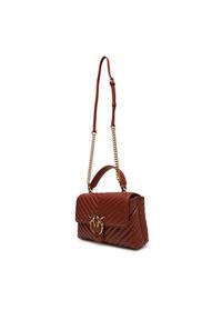 Pinko - PINKO Torebka Love Lady Puff Classic Cl PE 25 PLTT 100043 A0GK Brązowy. Kolor: brązowy. Materiał: skórzane #5