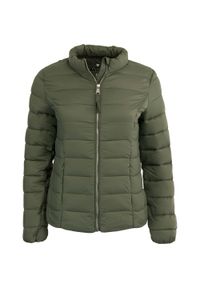 THE RUNNING REPUBLIC - Ciepła kurtka zimowa damska Eliza Olive XL - wodoodporna i modna. Kolor: zielony. Materiał: nylon. Sezon: zima. Styl: wakacyjny, elegancki #1
