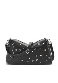 Desigual Torebka 25SAXP96 Czarny. Kolor: czarny. Materiał: skórzane