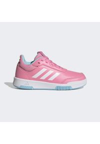 Adidas - Buty do biegania dla dzieci adidas Tensaur Sport 2.0 K. Kolor: niebieski, wielokolorowy, różowy, biały. Materiał: materiał