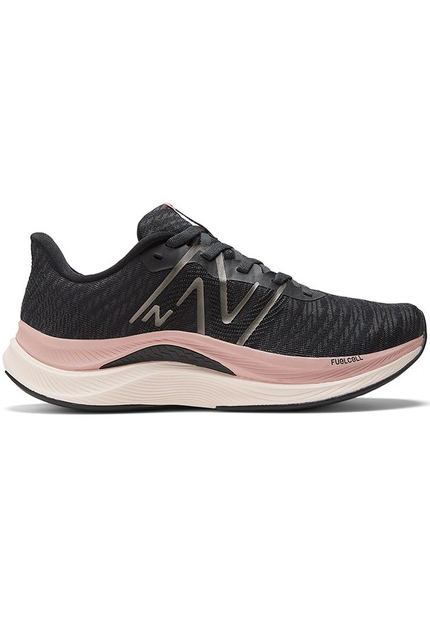 Buty damskie New Balance FuelCell Propel v4 WFCPRCK4 – czarne. Okazja: na co dzień. Kolor: czarny. Materiał: guma, syntetyk, poliester. Szerokość cholewki: normalna. Sport: fitness, bieganie