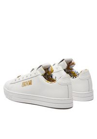 Versace Jeans Couture Sneakersy 76VA3SKL Biały. Kolor: biały. Materiał: skóra