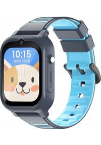 FOREVER - Smartwatch Forever Look Me 2 KW-510 Czarno-niebieski. Rodzaj zegarka: smartwatch. Kolor: niebieski, wielokolorowy, czarny #1