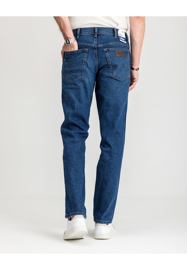 Wrangler - WRANGLER MĘSKIE SPODNIE JEANSOWE JEANSY DŻINSY TEXAS THE ROCK W1218450X 112335241. Okazja: na co dzień, do pracy. Sezon: lato. Styl: rockowy