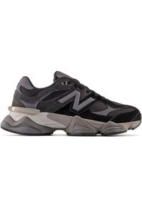 Buty unisex New Balance U9060BLK – czarne. Okazja: na co dzień. Kolor: czarny. Materiał: skóra, syntetyk, materiał, guma. Szerokość cholewki: normalna #1