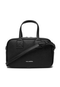 Karl Lagerfeld - KARL LAGERFELD Torebka A4W30047 Czarny. Kolor: czarny. Materiał: skórzane #5