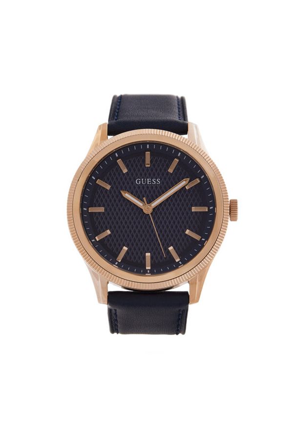 Guess Zegarek Dex GW0846G2 Granatowy. Kolor: niebieski