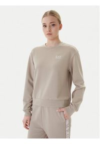 EA7 Emporio Armani Dres 7W001157 AF12501 U6225 Beżowy Regular Fit. Kolor: beżowy. Materiał: syntetyk #2