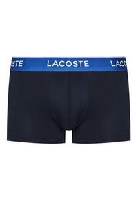 Lacoste Komplet 3 par bokserek 5H1297 Granatowy. Kolor: niebieski. Materiał: bawełna #3