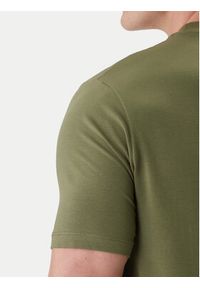 Karl Lagerfeld - KARL LAGERFELD T-Shirt 755037 562221 Zielony Loose Fit. Typ kołnierza: dekolt w karo. Kolor: zielony. Materiał: bawełna #4