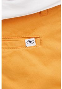 Tom Tailor szorty męskie kolor pomarańczowy. Okazja: na co dzień. Kolor: pomarańczowy. Materiał: tkanina, bawełna. Styl: casual #4