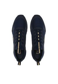 EA7 Emporio Armani Sneakersy X8X027 XK219 S854 Granatowy. Kolor: niebieski. Materiał: skóra #5