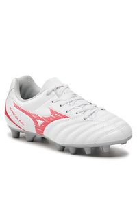 Mizuno Buty do piłki nożnej Monarcida Neo Iii Select Jr Md P1GB2425 Biały. Kolor: biały. Materiał: skóra #4