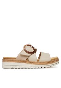 Klapki Remonte. Kolor: beżowy #1