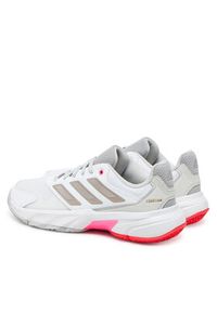 Adidas - adidas Buty do tenisa Courtjam Control 3 IH2968 Biały. Kolor: biały. Materiał: materiał. Sport: tenis