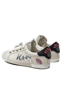 Karl Lagerfeld - KARL LAGERFELD Sneakersy KL60144 Biały. Kolor: biały