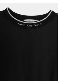 Calvin Klein Jeans Sukienka codzienna Shine Logo IG0IG02318 Czarny Regular Fit. Okazja: na co dzień. Kolor: czarny. Materiał: syntetyk. Typ sukienki: proste. Styl: casual #2