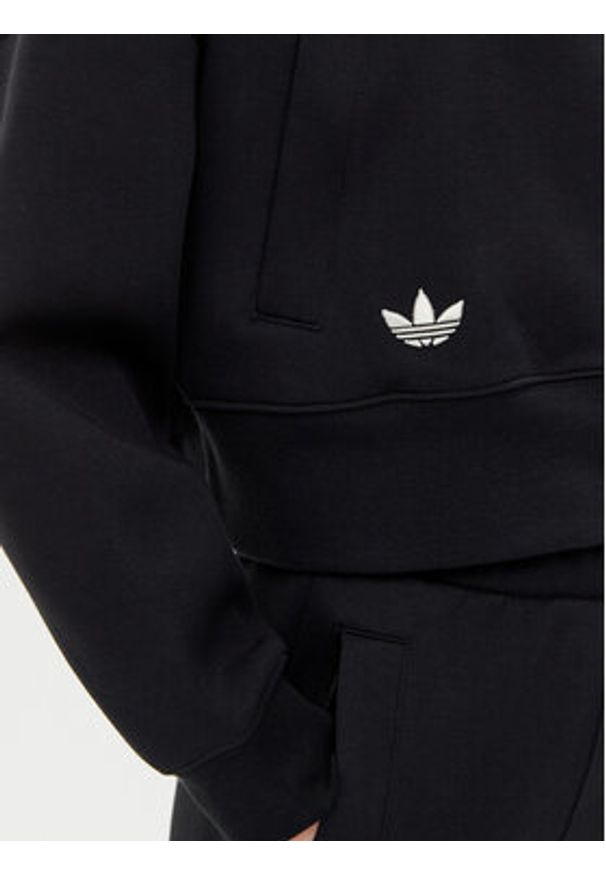 Adidas - adidas Bluza Neuclassics JI8495 Czarny Oversize. Kolor: czarny. Materiał: syntetyk, bawełna