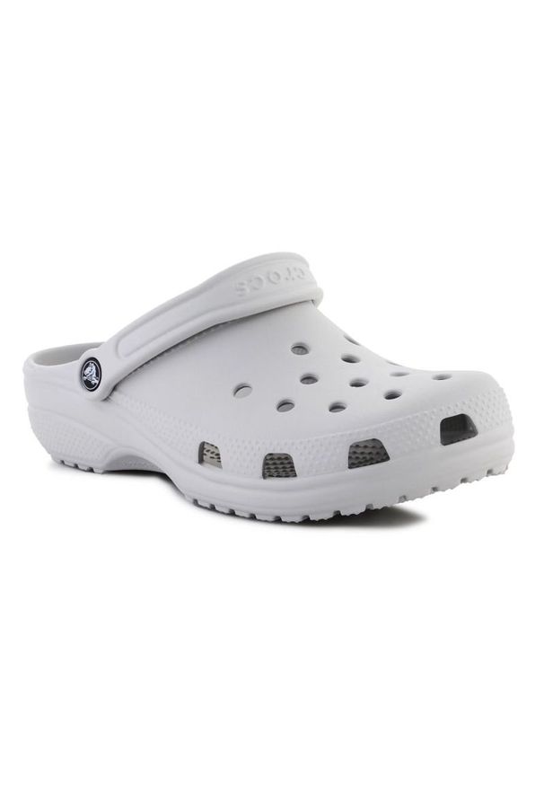 Chodaki Crocs Classic Atmosphere 10001-1FT szare. Okazja: na co dzień. Kolor: szary. Materiał: materiał. Sezon: lato. Styl: casual, klasyczny