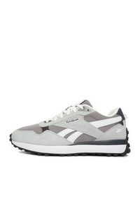 Reebok Sneakersy CEO-DRIVE AR30296MSNV Szary. Kolor: szary. Materiał: skóra, zamsz #8