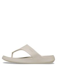 Crocs Japonki Getaway Triangle Flip 212018 Beżowy. Kolor: beżowy #7