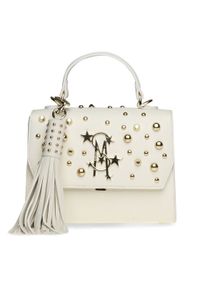 Steve Madden Torebka Bcelest Crossbody SM13001255-02002-WHT Biały. Kolor: biały. Materiał: skórzane