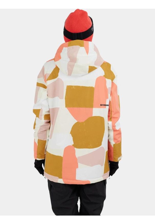 FUNDANGO - Anorak Damski Fundango Birch ECO Logo. Kolor: biały, żółty, różowy, wielokolorowy. Sezon: zima. Sport: narciarstwo