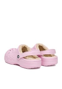 Crocs Klapki C-BAYA LINED CLOG 205969-6GD Różowy. Kolor: różowy #7