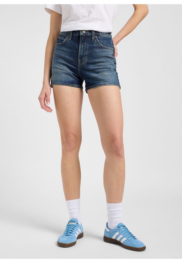 Lee - DAMSKIE SZORTY LEE CAROL SHORT DARK RETREAT 112363525