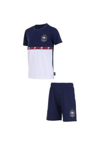 Francja FFF Strój. Kolor: wielokolorowy, niebieski, biały. Materiał: poliester. Sport: piłka nożna #1