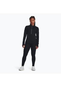 Longsleeve do biegania damski Under Armour Launch Pro Half Zip. Kolor: czarny. Długość rękawa: długi rękaw. Sport: bieganie