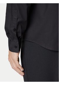 Versace Jeans Couture Koszula 79GALKS2 CN00K Czarny Slim Fit. Kolor: czarny. Materiał: bawełna #4