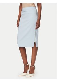 Rinascimento Spódnica ołówkowa CFC0127985003 Błękitny Slim Fit. Kolor: niebieski. Materiał: syntetyk #1