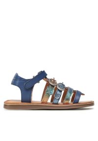 Sandały Kickers. Kolor: niebieski