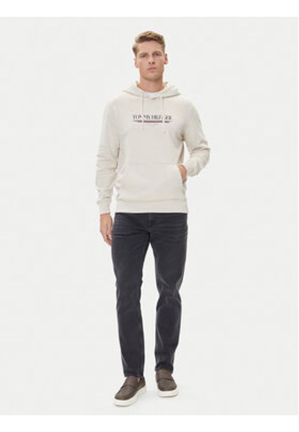 TOMMY HILFIGER - Tommy Hilfiger Jeansy Denton MW0MW39663 Czarny Straight Fit. Kolor: czarny