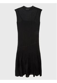 Calvin Klein Sukienka dzianinowa K20K205555 Czarny Regular Fit. Kolor: czarny. Materiał: dzianina, wiskoza #2