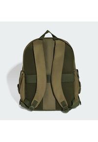 Adidas - adidas Plecak Backpack KQ6370 Zielony. Kolor: zielony. Materiał: materiał #5