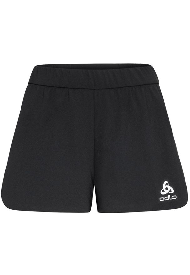 Odlo - Spodenki damskie do biegania Zeroweight 3 inch. Kolor: czarny. Sport: bieganie