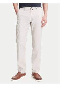 Pierre Cardin Chinosy C3 33730.1060 Szary Slim Fit. Kolor: szary. Materiał: syntetyk