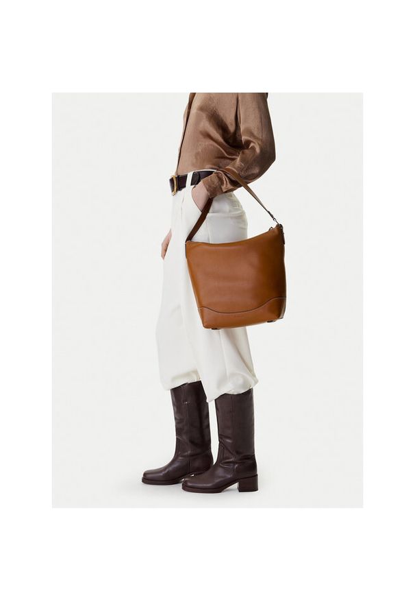Lauren Ralph Lauren - Torebka LAUREN RALPH LAUREN. Kolor: brązowy
