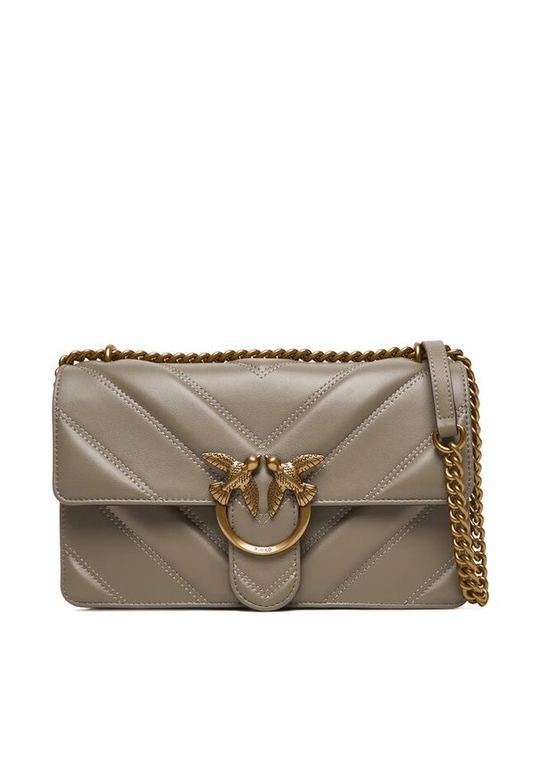 Pinko - Torebka PINKO. Kolor: szary