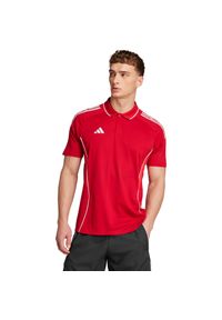 Adidas - Koszulka męska adidas Tiro 25 Competition Polo. Typ kołnierza: polo. Kolor: biały, czerwony, wielokolorowy. Styl: sportowy