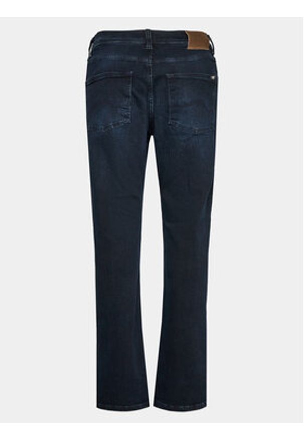 Mustang Jeansy Orlando 1013321 Granatowy Slim Fit. Kolor: niebieski
