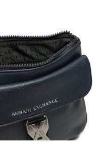 Armani Exchange Saszetka 952698 4F864 00035 Granatowy. Kolor: niebieski. Materiał: materiał #4