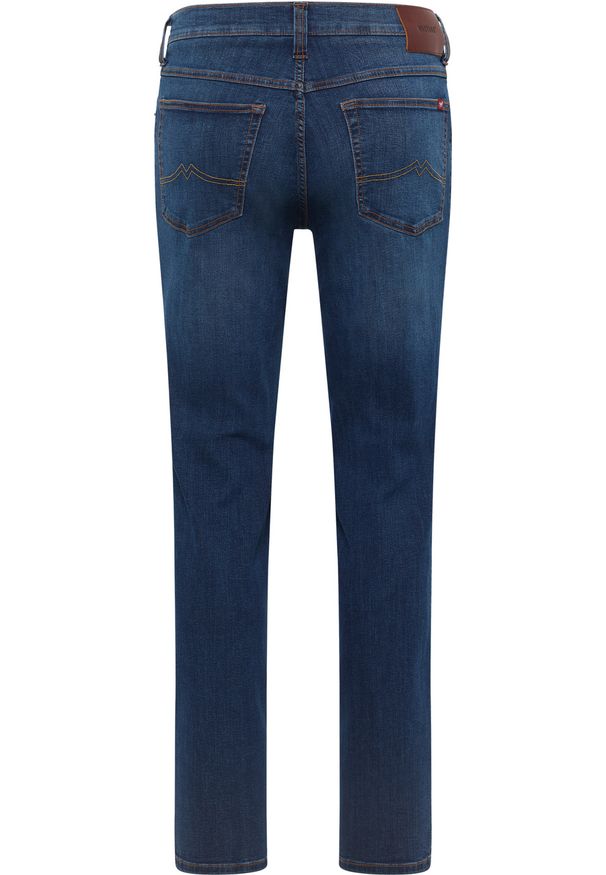 Męskie Spodnie Jeansowe Mustang Style Tramper Straight Denim Blue 1016333 5000 502