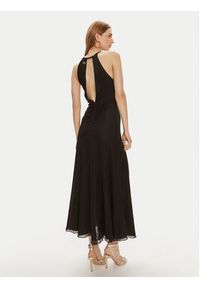 TwinSet - TWINSET Sukienka wieczorowa 241TT2090 Czarny Regular Fit. Kolor: czarny. Materiał: wiskoza. Styl: wizytowy #2