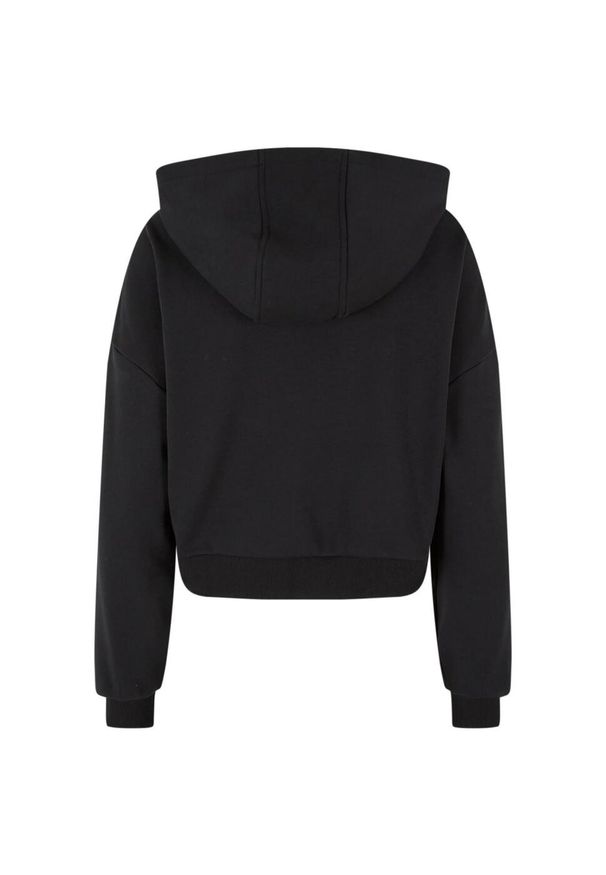 Urban Classics - Damska Bluza Z Kapturem Zapinana Na Zamek Błyskawiczny. Typ kołnierza: kaptur. Kolor: czarny
