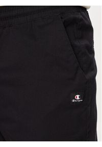 Champion Spodnie dresowe 219865 Czarny Custom Fit. Kolor: czarny. Materiał: bawełna #4