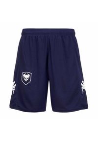 Kappa - Spodenki treningowe dla dzieci SM Caen Ahora Pro 7 2023/24. Kolor: niebieski. Styl: sportowy #1